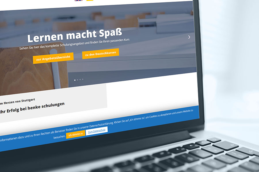 henke schulungen Webseite