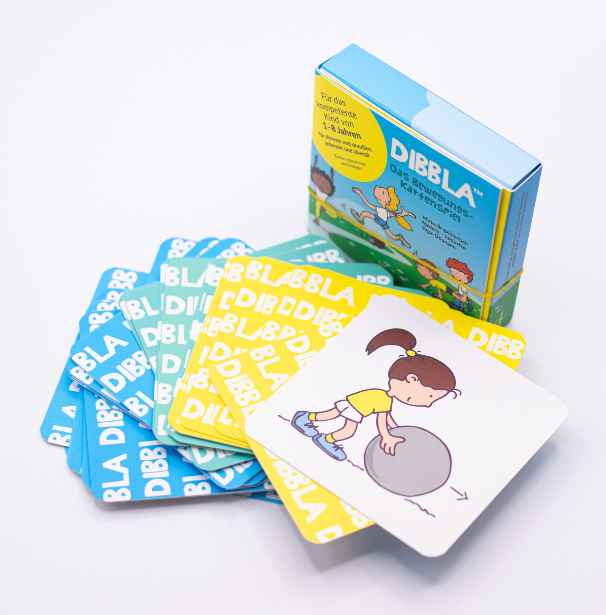 DIBBLA – das Bewegungskartenspiel für Kinder 2 Dibbla Kartenspiel für Kinder