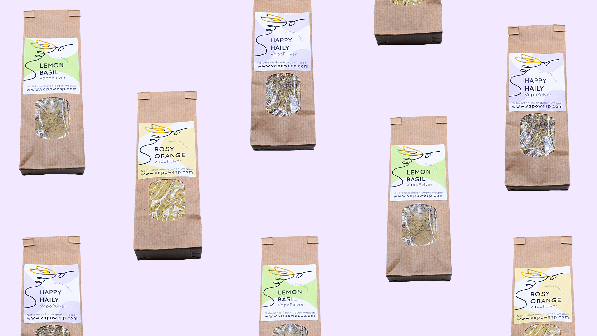 Gesamtpaket für das Start-Up VapoWesp 3 VapoPulver von VapoWesp