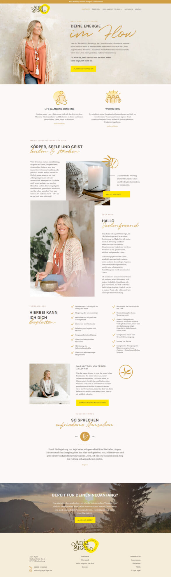 Referenz: anja-sigel.de