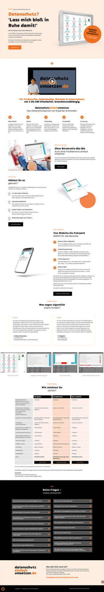 Referenz: datenschutzeinfachumsetzen.de