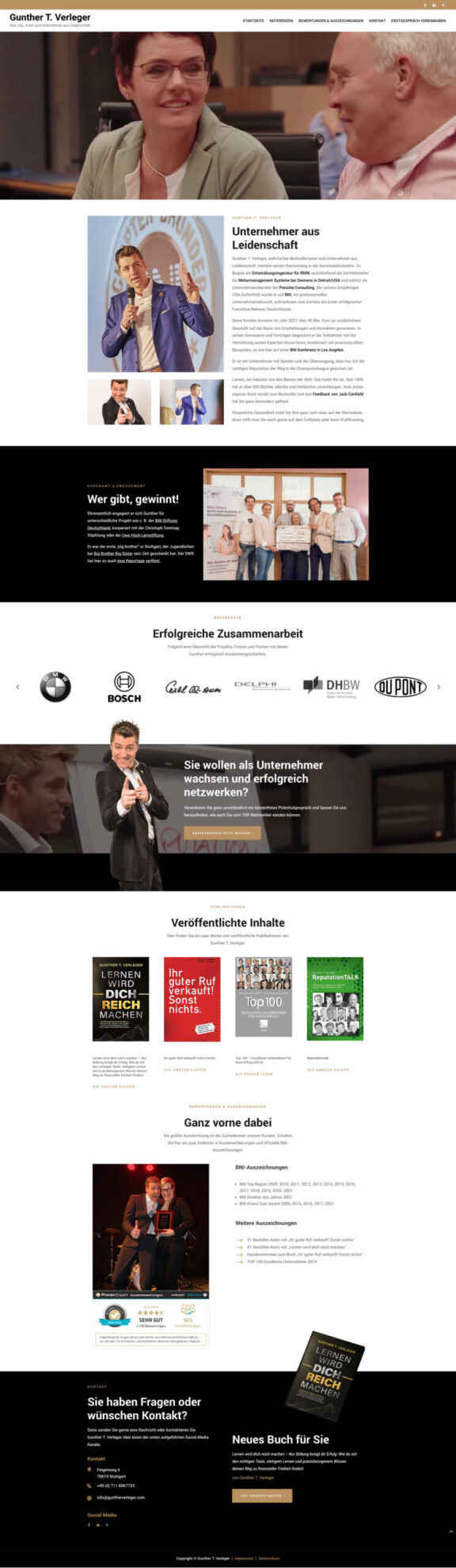 Referenz: guntherverleger.com