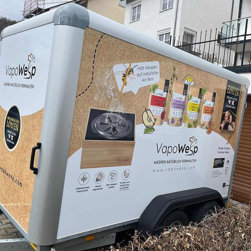 Anhänger gestaltet für VapoWesp Anhänger gestaltet für VapoWesp