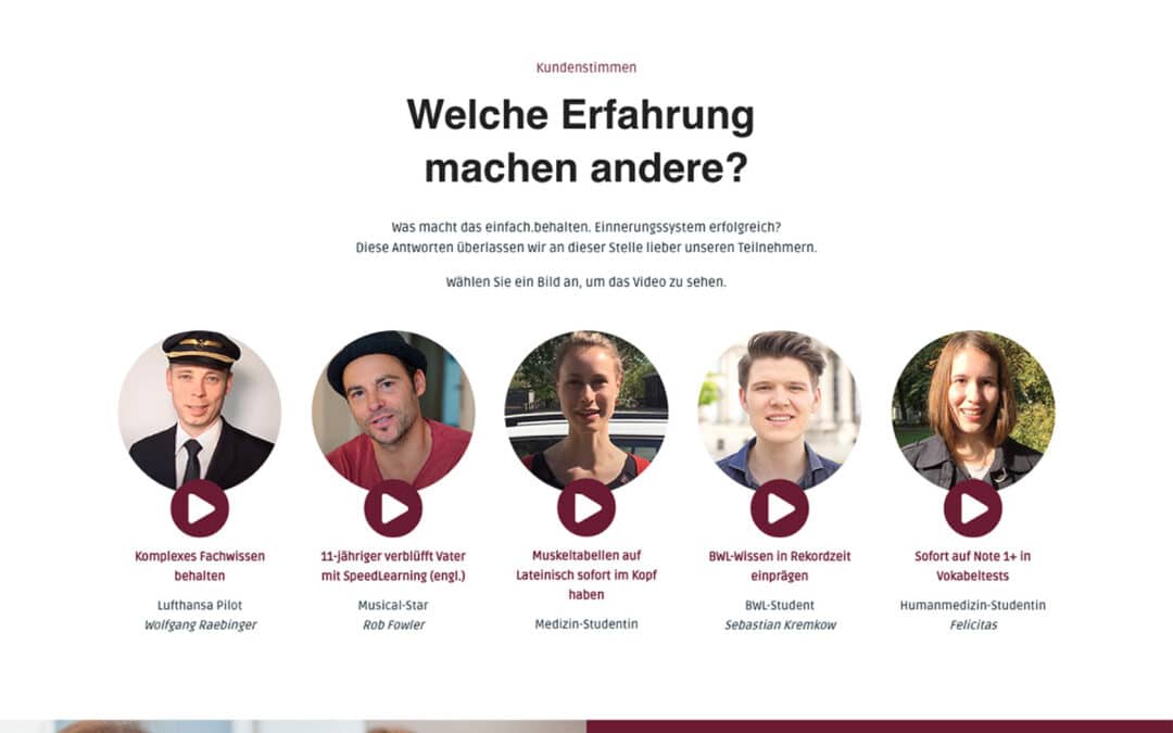 einfach behalten