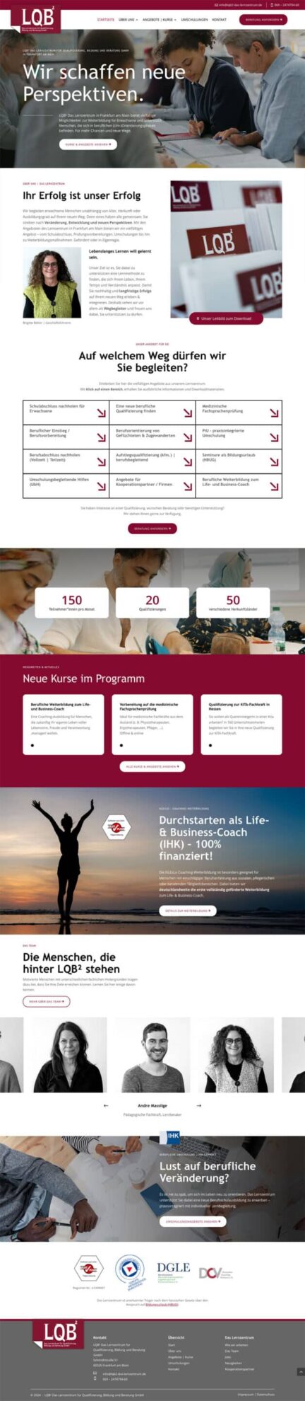 Referenz: lqb2-das-lernzentrum.de Referenz: lqb2-das-lernzentrum.de