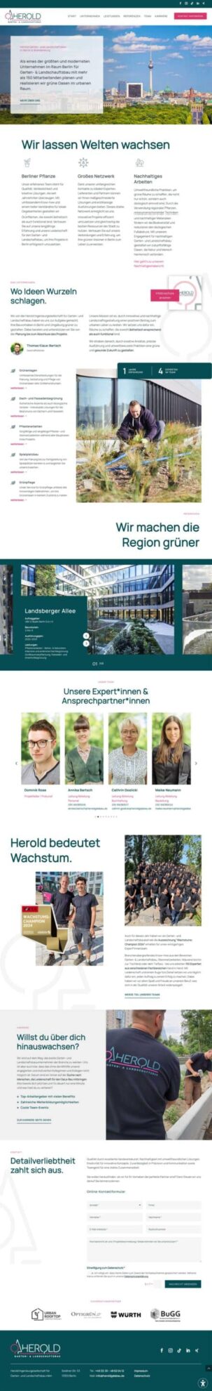 Referenz: heroldgalabau.de
