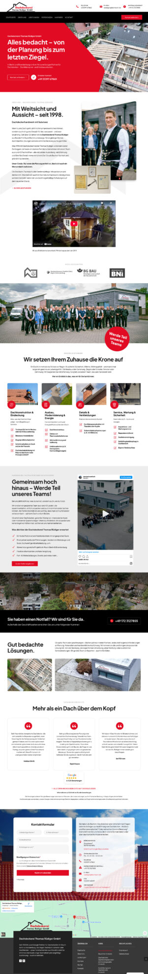 Referenz: www.ruediger-dachbau.de